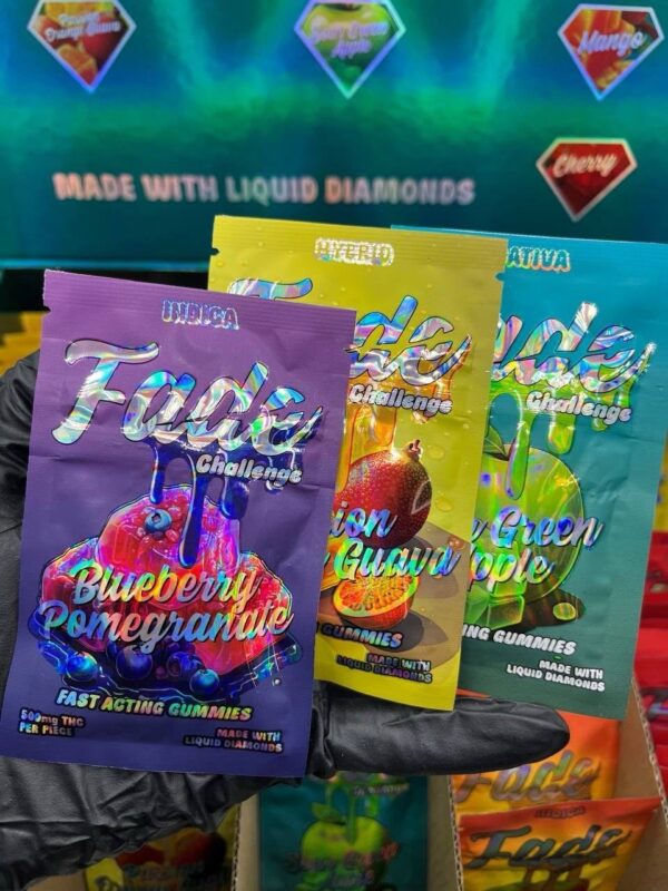 faded fruits gummies 500MG - Image 2